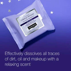 Neutrogena Makeup Remover Night Calming Cleansing Towelettes, Disposable Nighttime Face Wipes To Remove Dirt, Oil & Makeup, 25 Ct, Twin Pack 7 Neutrogena Makeup Remover Night Calming Cleansing Towelettes, Disposable Nighttime Face Wipes To Remove Dirt, Oil & Makeup, 25 Ct, Twin Pack -Neutrogena Shop 0435088 neutrogena makeup remover night calming cleansing towelettes disposable nighttime face wipes to remo