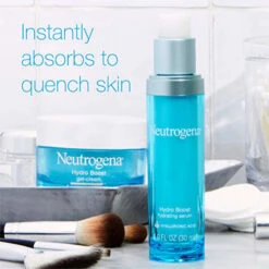 Neutrogena Hydro Boost Hydrating Hyaluronic Acid Serum, Oil-Free And Non-Comedogenic Face Serum Formula For Glowing Complexion, Oil-Free & Non-Comedogenic, 1 Fl. Oz -Neutrogena Shop 0435168 neutrogena hydro boost hydrating hyaluronic acid serum oil free and non comedogenic face serum formu