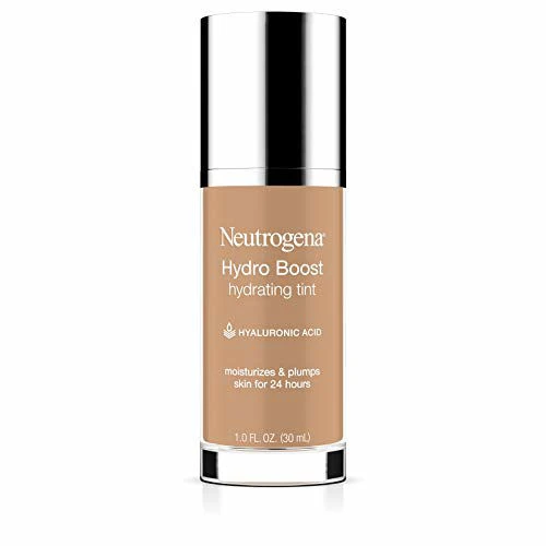 Neutrogena Hydro Boost Hydrating Tint With Hyaluronic Acid, Lightweight Water Gel Formula, Moisturizing, Oil-Free & Non-Comedogenic Liquid Foundation Makeup, 60 Natural Beige 1.0 Fl. Oz 3 Neutrogena Hydro Boost Hydrating Tint With Hyaluronic Acid, Lightweight Water Gel Formula, Moisturizing, Oil-Free & Non-Comedogenic Liquid Foundation Makeup, 60 Natural Beige 1.0 Fl. Oz