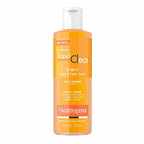 Neutrogena Rapid Clear 2-In-1 Fight & Fade Acne Toner, 8 Fl. Oz. 3 Neutrogena Rapid Clear 2-In-1 Fight & Fade Acne Toner, 8 Fl. Oz.