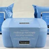 Neutrogena Makeup Remover Cleansing Towelettes Combo Pack, 1-25 Count Tub, Plus 2-25 Count Refills