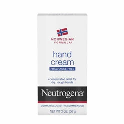 Neutrogena Norwegian Formula Moisturizing Hand Cream Formulated With Glycerin For Dry, Rough Hands, Fragrance-Free Intensive Hand Lotion, 2 Oz