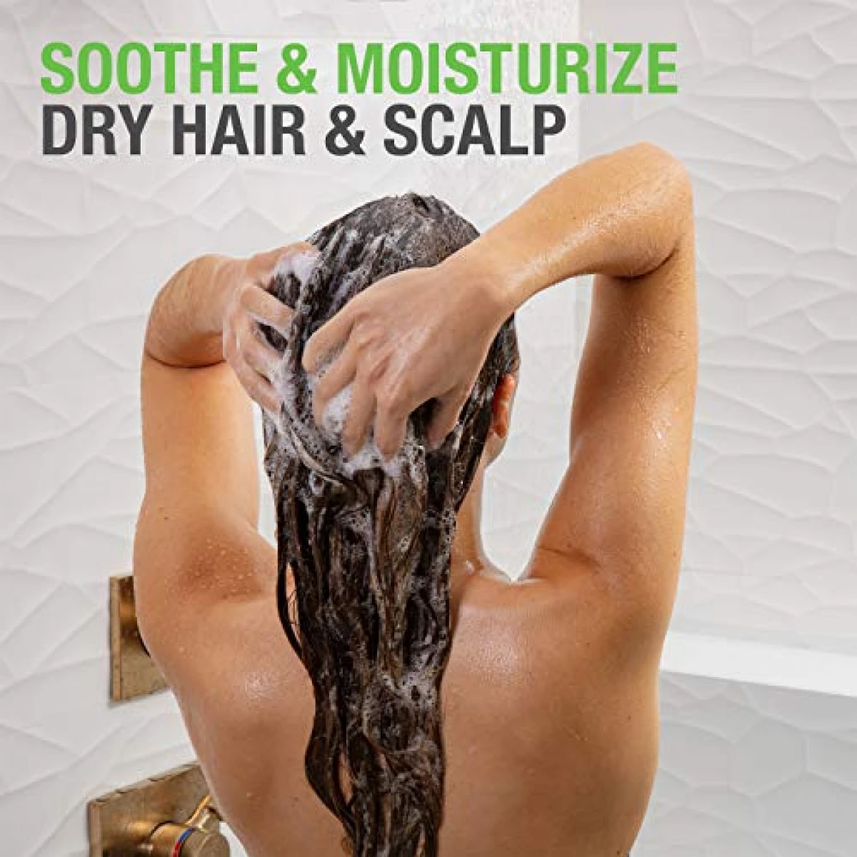 Neutrogena Soothing & Calming Healthy Scalp Shampoo To Moisturize Dry Scalp & Hair, With Tea Tree Oil, PH-Balanced, Paraben-Free & Phthalate-Free, Safe For Color-Treated Hair, 12oz 4 Neutrogena Soothing & Calming Healthy Scalp Shampoo To Moisturize Dry Scalp & Hair, With Tea Tree Oil, PH-Balanced, Paraben-Free & Phthalate-Free, Safe For Color-Treated Hair, 12oz - Image 2