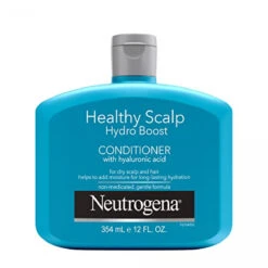 Neutrogena Moisturizing Healthy Scalp Hydro Boost Conditioner For Dry Hair And Scalp, With Hydrating Hyaluronic Acid, PH-Balanced, Paraben & Phthalate-Free, Color-Safe, 12 Fl Oz