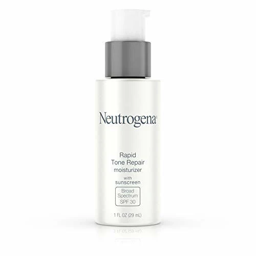 Neutrogena Rapid Tone Repair Face Moisturizer With Retinol SA, Vitamin C, Hyaluronic Acid And SPF 30 Sunscreen, Tone-Evening & Brightening Retinol Facial Moisturizer Cream, 1 Fl. Oz 3 Neutrogena Rapid Tone Repair Face Moisturizer With Retinol SA, Vitamin C, Hyaluronic Acid And SPF 30 Sunscreen, Tone-Evening & Brightening Retinol Facial Moisturizer Cream, 1 Fl. Oz