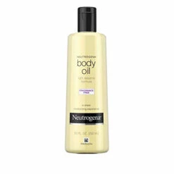 Neutrogena Fragrance-Free Lightweight Body Oil For Dry Skin, Sheer Moisturizer In Light Sesame Formula, 8.5 Fl. Oz