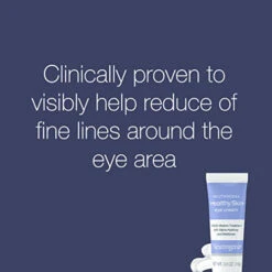 Neutrogena Healthy Skin Anti-Wrinkle Eye Cream With Alpha Hydroxy Acid (AHA), Vitamin A And Vitamin B5 - Firming Under-Eye Cream For Wrinkles And Fine Lines, 0.5 Oz