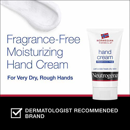 Neutrogena Norwegian Formula Moisturizing Hand Cream Formulated With Glycerin For Dry, Rough Hands, Fragrance-Free Intensive Hand Lotion, 2 Oz, Pack Of 6 4 Neutrogena Norwegian Formula Moisturizing Hand Cream Formulated With Glycerin For Dry, Rough Hands, Fragrance-Free Intensive Hand Lotion, 2 Oz, Pack Of 6 - Image 2