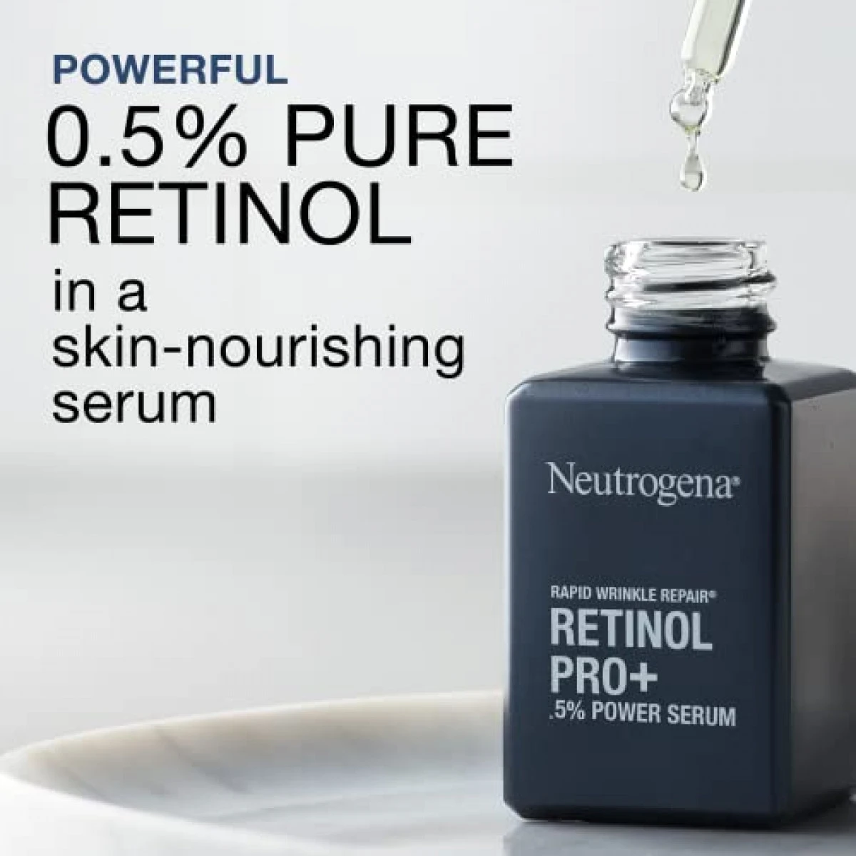 Neutrogena Anti-Aging Rapid Wrinkle Repair Retinol Regenerating Cream & Pro+, 0.5% Power Serum, Travel Size 1 Fl Oz, 0.5 Oz Mini, 1.5 Oz 4 Neutrogena Anti-Aging Rapid Wrinkle Repair Retinol Regenerating Cream & Pro+, 0.5% Power Serum, Travel Size 1 Fl Oz, 0.5 Oz Mini, 1.5 Oz - Image 2