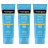 Neutrogena Hydro Boost Water Gel Sunscreen Lotion With Broad Spectrum SPF 50, Water-Resistant Hydrating Body Sunscreen, Non-Greasy, Hyaluronic Acid, Travel Size, 3 Fl. Oz, Pack Of 3 2 Neutrogena Hydro Boost Water Gel Sunscreen Lotion With Broad Spectrum SPF 50, Water-Resistant Hydrating Body Sunscreen, Non-Greasy, Hyaluronic Acid, Travel Size, 3 Fl. Oz, Pack Of 3 -Neutrogena Shop 070501047507