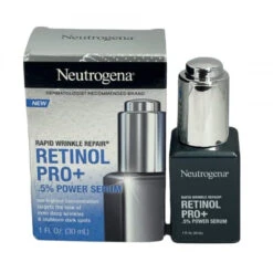 Neutrogena Rapid Wrinkle Repair Retinol Pro+.5% Power Facial Serum, Gentle Anti-Aging Face Serum With.5% Pure Retinol & Nourishing Emollients, Non-Comedogenic, Paraben-Free, 1 Fl. Oz