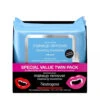 Neutrogena Makeup Remover Cleansing Face Wipes, Daily Cleansing Facial Towelettes To Remove Waterproof Makeup And Mascara, Alcohol-Free, Value Twin Pack, 25 Count, 2 Pack 1 Neutrogena Makeup Remover Cleansing Face Wipes, Daily Cleansing Facial Towelettes To Remove Waterproof Makeup And Mascara, Alcohol-Free, Value Twin Pack, 25 Count, 2 Pack -Neutrogena Shop 070501103524