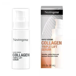 Neutrogena Rapid Firming Collagen Triple Lift Face Serum, Hydrating Serum With Collagen & AHP Amino Acid To Visibly Firm & Smooth Skin, Lightweight, Mineral Oil- & Dye-Free, 1 Fl. Oz -Neutrogena Shop 070501194775 2