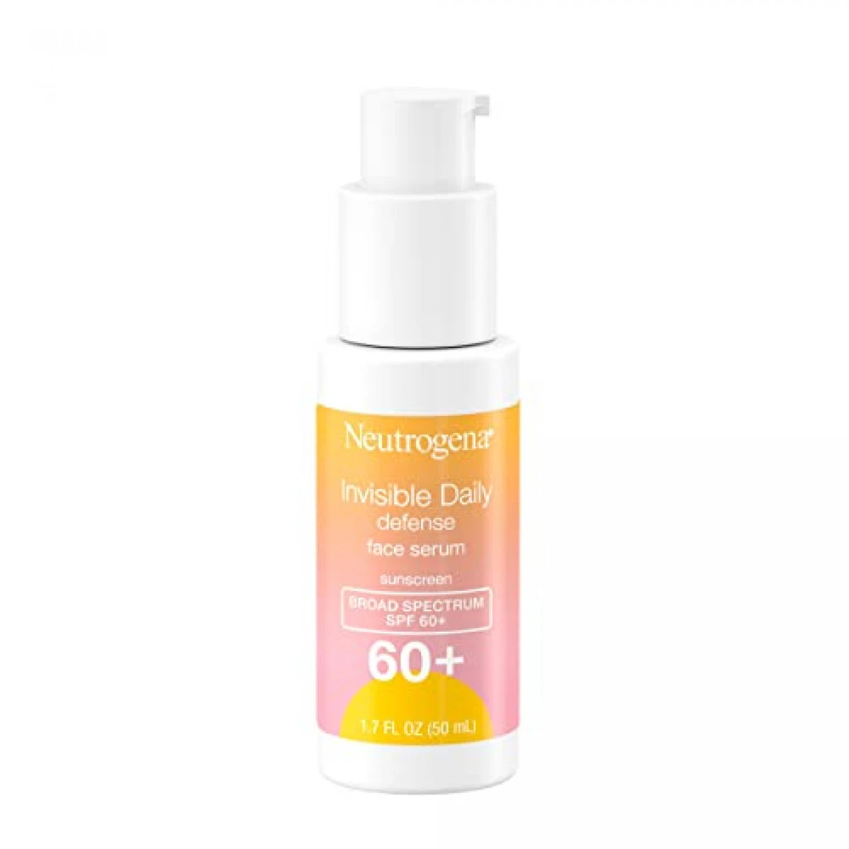 Neutrogena Invisible Daily Defense Face Serum With Broad Spectrum SPF 60+ To Help Even Skin Tone, Oil-Free, Non-Greasy, Antioxidant Complex For Environmental Aggressors, White, 1.7 Fl. Oz 3 Neutrogena Invisible Daily Defense Face Serum With Broad Spectrum SPF 60+ To Help Even Skin Tone, Oil-Free, Non-Greasy, Antioxidant Complex For Environmental Aggressors, White, 1.7 Fl. Oz