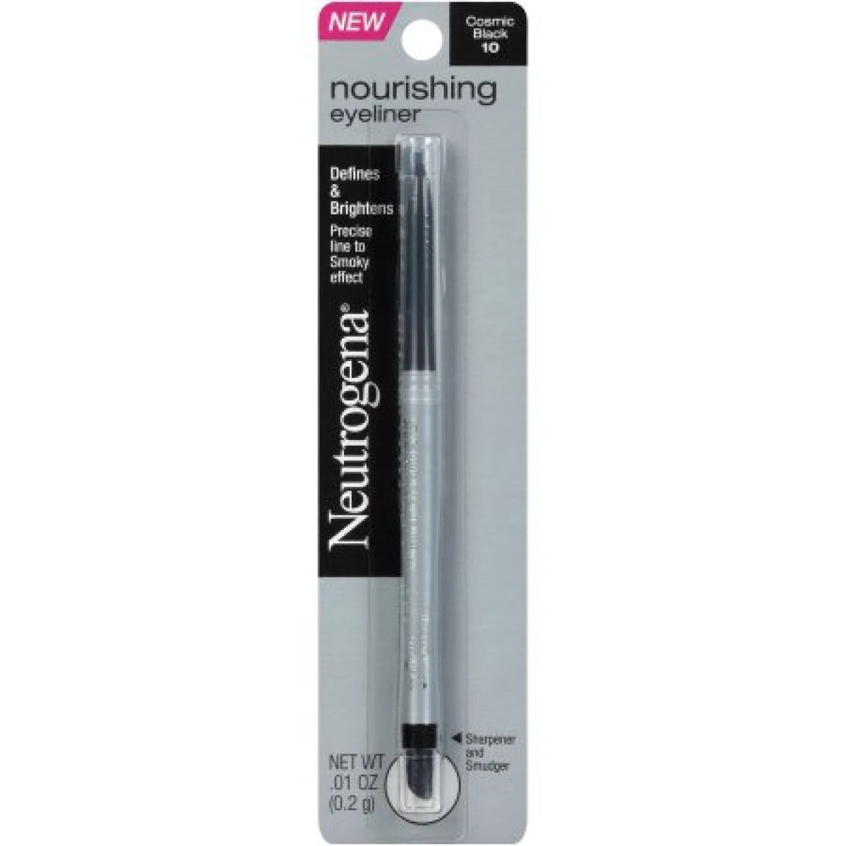 Neutrogena Nourishing Eyeliner Pencil, Cosmic Black 10, .01 Oz. 3 Neutrogena Nourishing Eyeliner Pencil, Cosmic Black 10, .01 Oz.