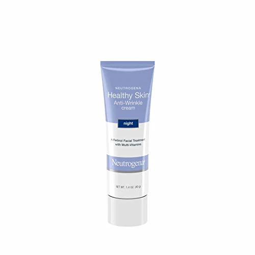 Neutrogena Healthy Skin Anti-Wrinkle Retinol Night Cream With Vitamin E And Vitamin B5 - Night Moisturizer Cream With Retinol, Vitamin E, Vitamin B5, Glycerin, 1.4 Oz 3 Neutrogena Healthy Skin Anti-Wrinkle Retinol Night Cream With Vitamin E And Vitamin B5 - Night Moisturizer Cream With Retinol, Vitamin E, Vitamin B5, Glycerin, 1.4 Oz