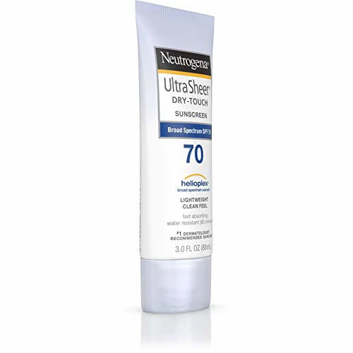 Neutrogena Ultra Sheer Dry-Touch Water Resistant And Non-Greasy Sunscreen Lotion With Broad Spectrum SPF 70, 3 Fl Oz (Pack Of 1) 5 Neutrogena Ultra Sheer Dry-Touch Water Resistant And Non-Greasy Sunscreen Lotion With Broad Spectrum SPF 70, 3 Fl Oz (Pack Of 1) - Image 3