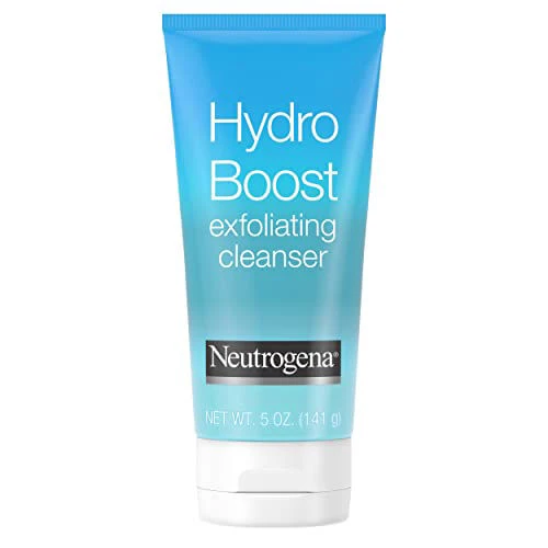 Neutrogena Hydro Boost Gentle Exfoliating Facial Cleanser With Hyaluronic Acid, Non-Comedogenic Oil-, Soap- & Paraben-Free Daily Face Wash, 5 Oz (Pack Of 3) 4 Neutrogena Hydro Boost Gentle Exfoliating Facial Cleanser With Hyaluronic Acid, Non-Comedogenic Oil-, Soap- & Paraben-Free Daily Face Wash, 5 Oz (Pack Of 3) - Image 2
