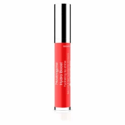 Neutrogena Hydro Boost Moisturizing Lip Gloss, Hydrating Non-Stick And Non-Drying Luminous Tinted Lip Shine With Hyaluronic Acid To Soften And Condition Lips, Bright Poppy Color, 0.10 Oz
