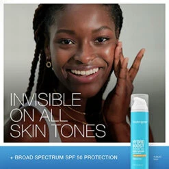 Neutrogena Hydro Boost Hyaluronic Acid Facial Moisturizer With Broad Spectrum SPF 50 Sunscreen, Daily Water Gel Face Moisturizer To Hydrate & Soothe Dry Skin, Fragrance-Free, 1.7 Fl. Oz -Neutrogena Shop 374315138919 2