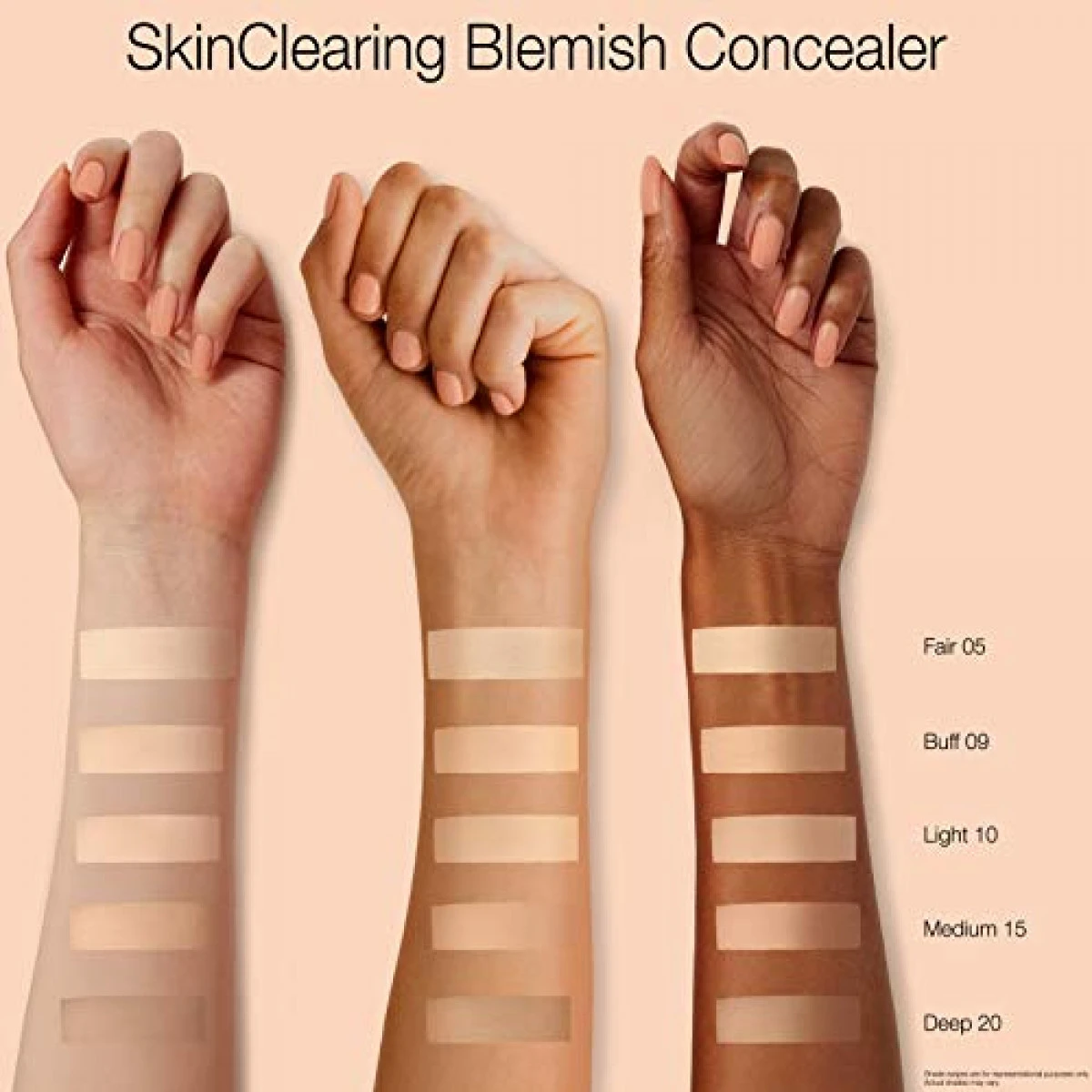 Neutrogena SkinClearing Blemish Concealer Face Makeup With Salicylic Acid Acne Medicine, Non-Comedogenic And Oil-Free Concealer Helps Cover, Treat & Prevent Breakouts, Light 10.05 Oz 4 Neutrogena SkinClearing Blemish Concealer Face Makeup With Salicylic Acid Acne Medicine, Non-Comedogenic And Oil-Free Concealer Helps Cover, Treat & Prevent Breakouts, Light 10.05 Oz - Image 2