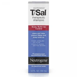 Neutrogena Shop 29 Neutrogena T/Sal Therapeutic Shampoo, Scalp Build-Up Control 4.5 Oz (Pack Of 2)