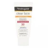 Neutrogena Clear Face Liquid Lotion Sunscreen For Acne-Prone Skin, Broad Spectrum Spf 30, 3 Fl. Oz. -Neutrogena Shop 644135187405