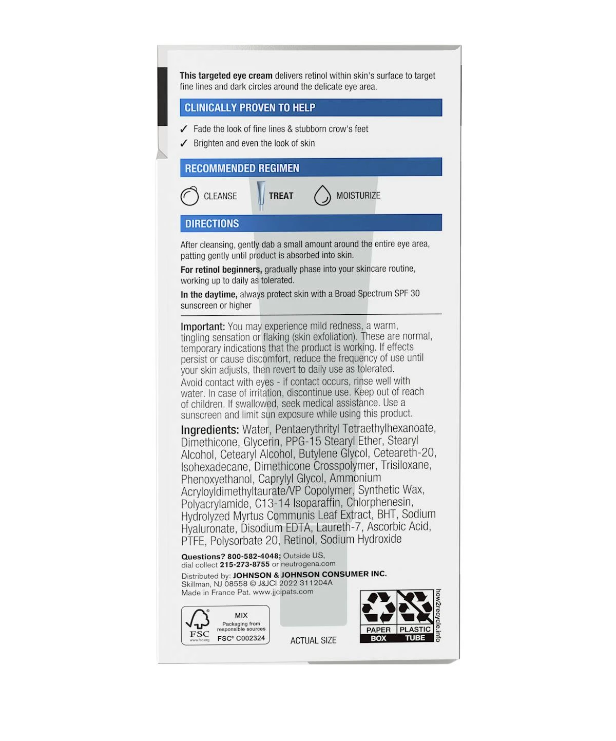 Neutrogena Rapid Wrinkle Repair® Retinol Eye Cream 10 Neutrogena Rapid Wrinkle Repair® Retinol Eye Cream - Image 8