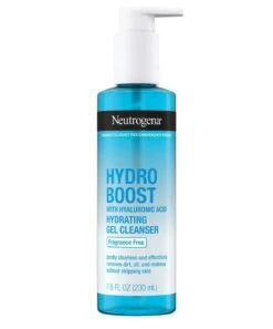 Neutrogena® Hydro Boost Hydrating Gel Cleanser With Hyaluronic Acid, Fragrance Free
