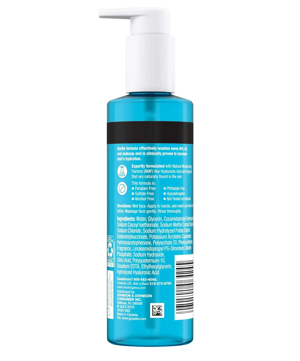 Neutrogena Hydro Boost Hydrating Gel Cleanser 4 Neutrogena Hydro Boost Hydrating Gel Cleanser - Image 2