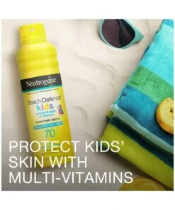 Neutrogena® Beach Defense™ Kids Sunscreen Spray Broad Spectrum SPF 70 With Multi-Vitamins 14 Neutrogena® Beach Defense™ Kids Sunscreen Spray Broad Spectrum SPF 70 With Multi-Vitamins -Neutrogena Shop 6806645 carousel 6