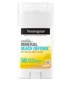 Neutrogena® Purescreen+™ Mineral Beach Defense™ On-The-Go Body Stick Sunscreen SPF 50