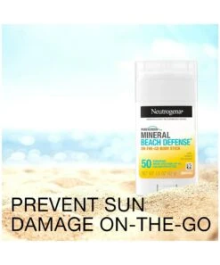 Neutrogena® Purescreen+™ Mineral Beach Defense™ On-The-Go Body Stick Sunscreen SPF 50 -Neutrogena Shop 6810273 carousel 6
