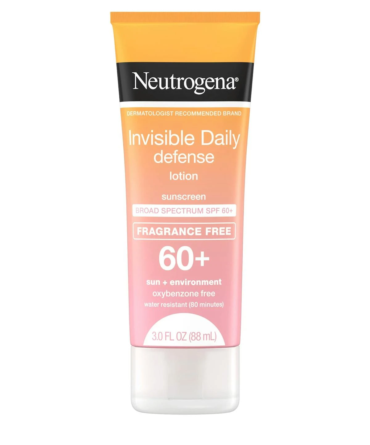 Neutrogena® Invisible Daily™ Defense Sunscreen Lotion, Broad Spectrum SPF 60+, Fragrance Free 3 Neutrogena® Invisible Daily™ Defense Sunscreen Lotion, Broad Spectrum SPF 60+, Fragrance Free