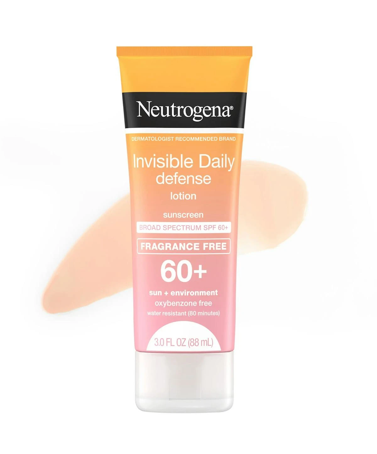 Neutrogena® Invisible Daily™ Defense Sunscreen Lotion, Broad Spectrum SPF 60+, Fragrance Free 4 Neutrogena® Invisible Daily™ Defense Sunscreen Lotion, Broad Spectrum SPF 60+, Fragrance Free - Image 2