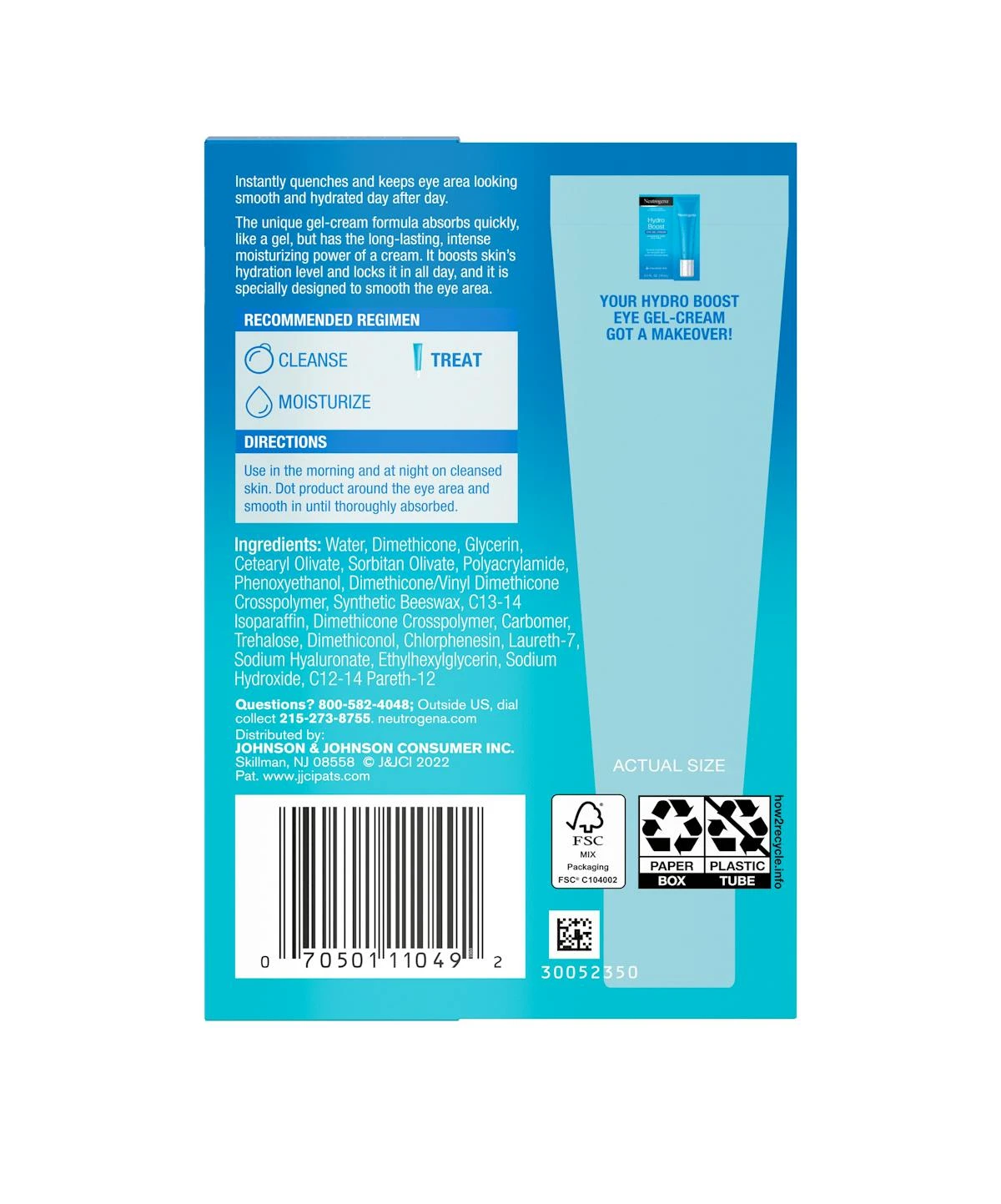 Neutrogena® Hydro Boost Eye Gel-Cream 5 Neutrogena® Hydro Boost Eye Gel-Cream - Image 3