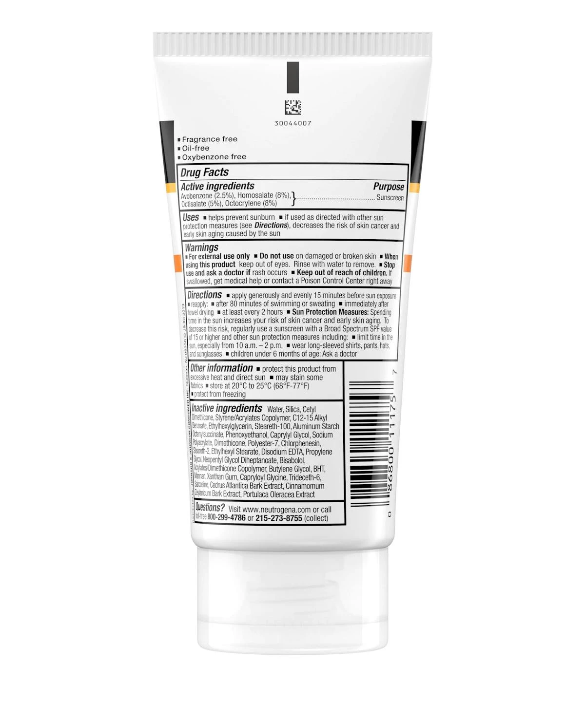 Neutrogena Clear Body Break-Out Free Liquid Lotion Sunscreen Broad Spectrum SPF 30 4 Neutrogena Clear Body Break-Out Free Liquid Lotion Sunscreen Broad Spectrum SPF 30 - Image 2