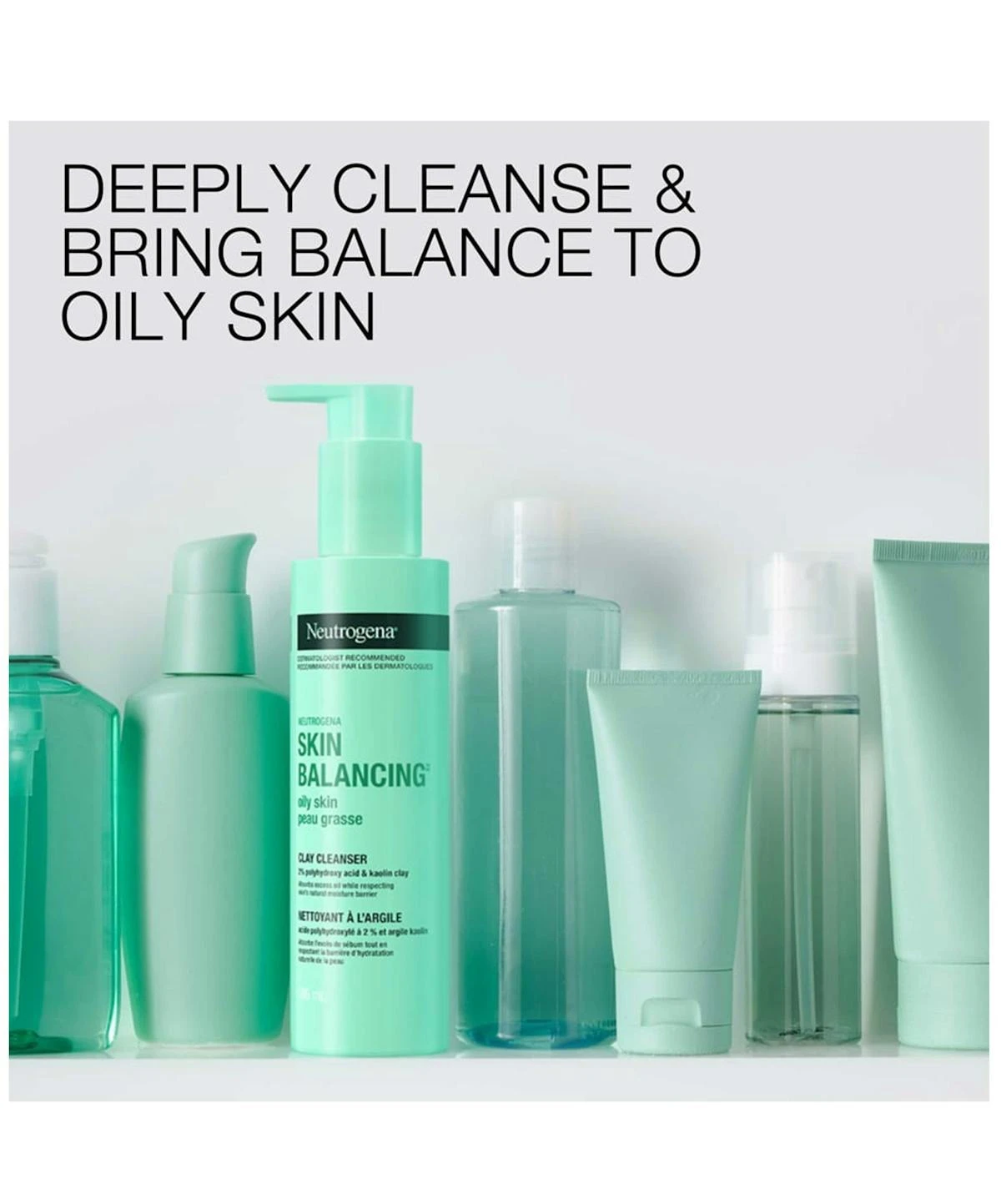 Neutrogena Skin Balancing® Clay Cleanser For Oily Skin 7 Neutrogena Skin Balancing® Clay Cleanser For Oily Skin - Image 5