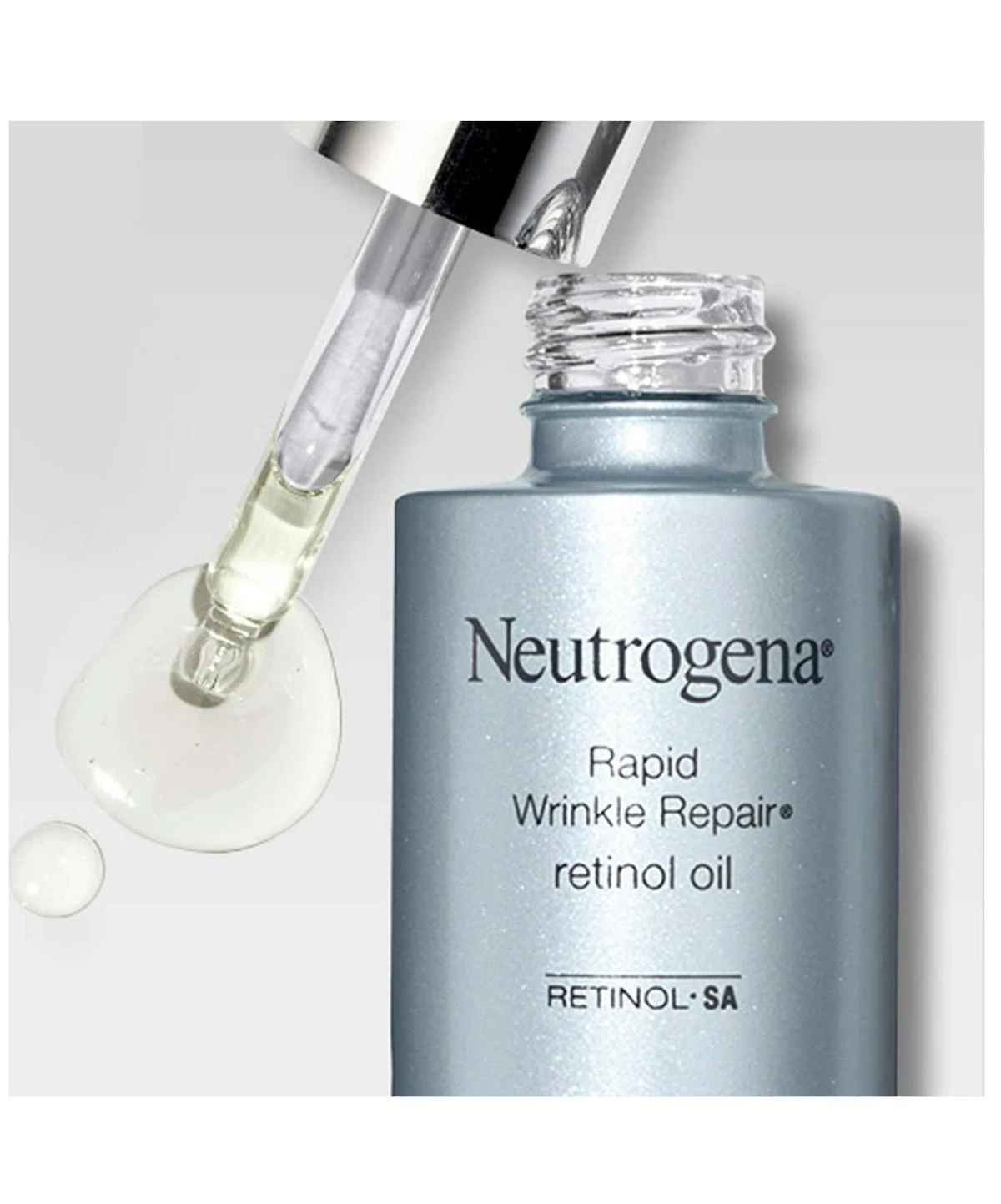 Neutrogena Rapid Wrinkle Repair® Anti-Wrinkle .3% Retinol Lightweight Facial Oil 4 Neutrogena Rapid Wrinkle Repair® Anti-Wrinkle .3% Retinol Lightweight Facial Oil - Image 2