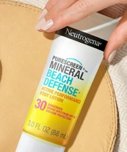 Neutrogena® Purescreen+™ Mineral Beach Defense™ Active Performance Body Lotion Sunscreen, Broad Spectrum SPF 30 -Neutrogena Shop 6819456 carousel 3