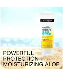 Neutrogena® Purescreen+™ Mineral Beach Defense™ Active Performance Body Lotion Sunscreen, Broad Spectrum SPF 30 -Neutrogena Shop 6819456 carousel 6