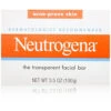Neutrogena Transparent Facial Bars, Acne-Prone Skin Formula, 3.5 Ounce (Pack Of 8) (Package May Vary)