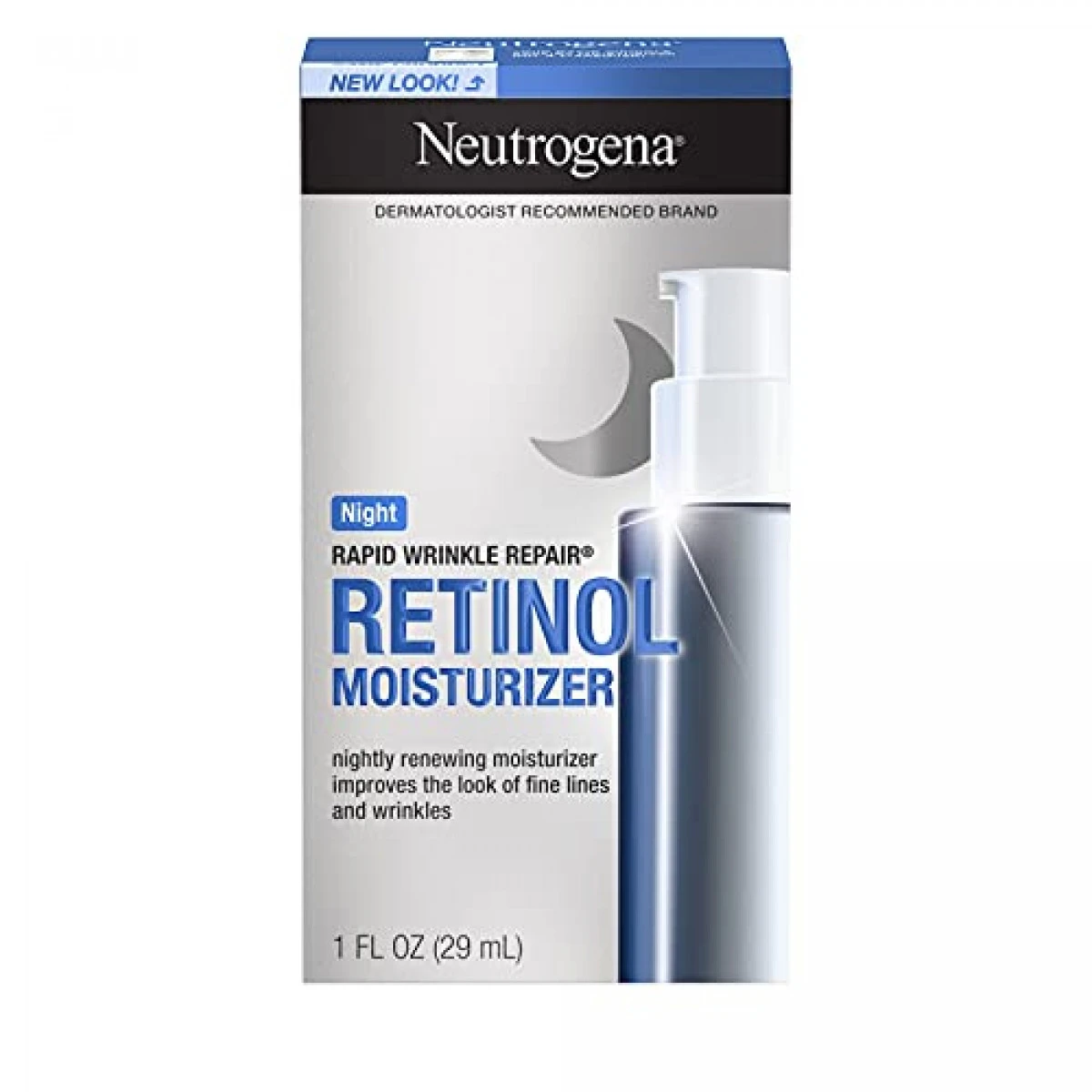 Neutrogena Rapid Wrinkle Repair Retinol Anti-Wrinkle Night Moisturizer Cream, Anti-Wrinkle Face & Neck Cream Moisturizer With Hyaluronic Acid & Retinol, Paraben-Free, 1 Fl. Oz 4 Neutrogena Rapid Wrinkle Repair Retinol Anti-Wrinkle Night Moisturizer Cream, Anti-Wrinkle Face & Neck Cream Moisturizer With Hyaluronic Acid & Retinol, Paraben-Free, 1 Fl. Oz - Image 2