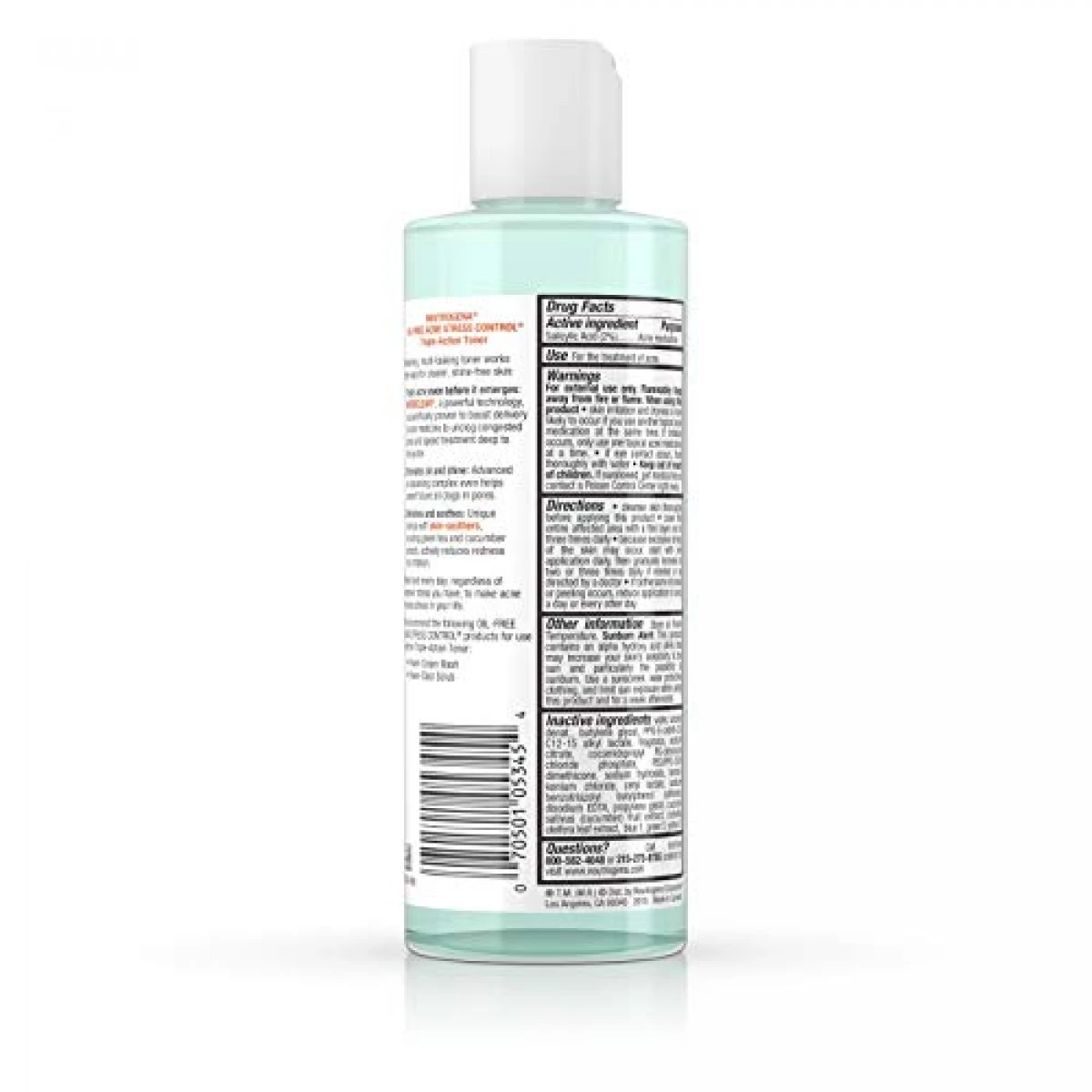 Neutrogena Oil-Free Acne Stress Control Triple-Action Toner, 8 Fluid Ounce 4 Neutrogena Oil-Free Acne Stress Control Triple-Action Toner, 8 Fluid Ounce - Image 2