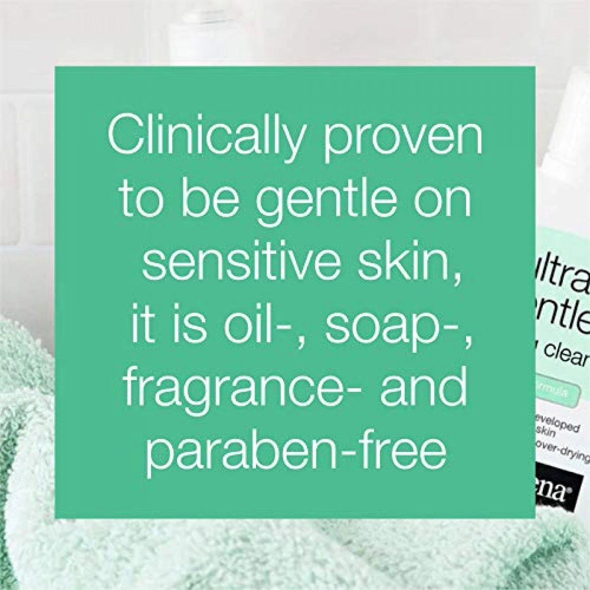 Neutrogena Ultra Gentle Hydrating Daily Facial Cleanser For Sensitive Skin, Oil-Free, Soap-Free, Hypoallergenic & Non-Comedogenic Creamy Face Wash,12 Fl Oz (Pack Of 1) 4 Neutrogena Ultra Gentle Hydrating Daily Facial Cleanser For Sensitive Skin, Oil-Free, Soap-Free, Hypoallergenic & Non-Comedogenic Creamy Face Wash,12 Fl Oz (Pack Of 1) - Image 2