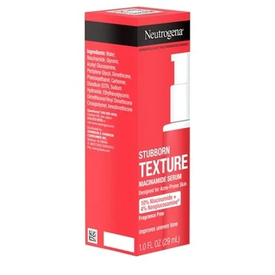 Neutrogena Stubborn Texture Serum With Niacinamide Designed For Acne-Prone - Fragrance Free - 1 Fl Oz 5 Neutrogena Stubborn Texture Serum With Niacinamide Designed For Acne-Prone - Fragrance Free - 1 Fl Oz - Image 3