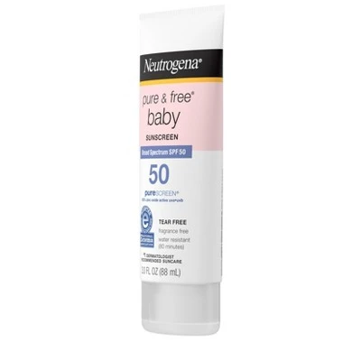 Neutrogena Pure & Free Baby Sunscreen Lotion - SPF 50 - 3 Fl Oz 7 Neutrogena Pure & Free Baby Sunscreen Lotion - SPF 50 - 3 Fl Oz - Image 5