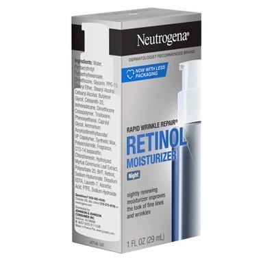 Neutrogena Rapid Wrinkle Repair Retinol Night Face Moisturizer With Hyaluronic Acid - 1 Fl Oz 7 Neutrogena Rapid Wrinkle Repair Retinol Night Face Moisturizer With Hyaluronic Acid - 1 Fl Oz - Image 5