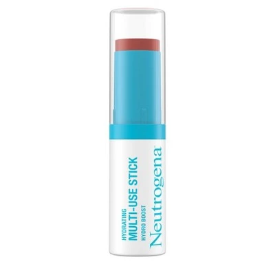 Neutrogena Hydro Boost Hydrating Multi-Use Makeup Stick With Hyaluronic Acid For Lips, Cheeks & Eyes - Temptation - 0.26oz 3 Neutrogena Hydro Boost Hydrating Multi-Use Makeup Stick With Hyaluronic Acid For Lips, Cheeks & Eyes - Temptation - 0.26oz