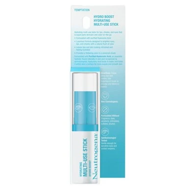 Neutrogena Hydro Boost Hydrating Multi-Use Makeup Stick With Hyaluronic Acid For Lips, Cheeks & Eyes - Temptation - 0.26oz 7 Neutrogena Hydro Boost Hydrating Multi-Use Makeup Stick With Hyaluronic Acid For Lips, Cheeks & Eyes - Temptation - 0.26oz - Image 5